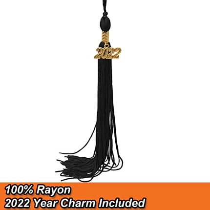  Graduation Gown Cap Tassel Set 2023 for High School and Bachelor matte color 