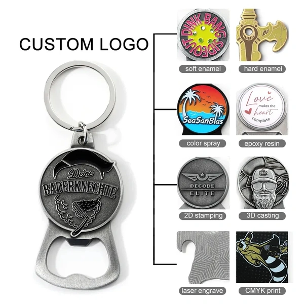 Custom logo bottle opener 