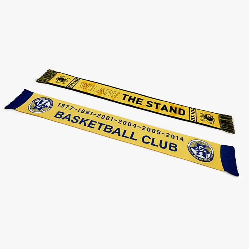 custom logo football scarf