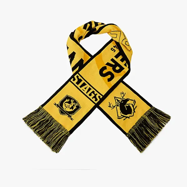 custom logo football scarf