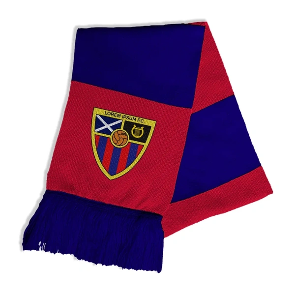 custom logo football scarf