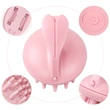Electric Rabbit Head Massager Magic Vibration Brush Shampoo Bath Comb 
