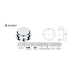 Mat Vehicle- Truck and trailer parts- Hub cap for FUWA 13T
