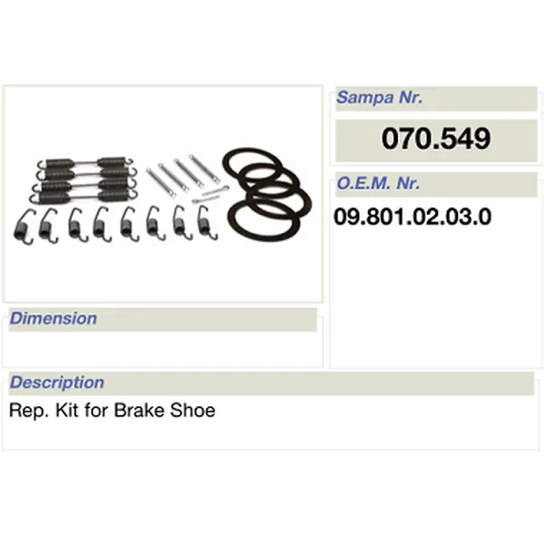 salsissimus et sex parts reparatione ornamentum pro bpw calceamentum fregit 09.801.02.03.0