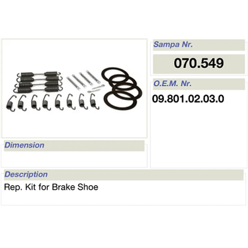 salsissimus et sex parts reparatione ornamentum pro bpw calceamentum fregit 09.801.02.03.0