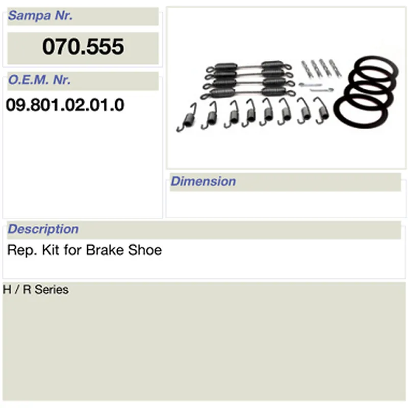 salsissimus et sex parts reparatione ornamentum pro bpw calceamentum fregit 09.801.02.01.0