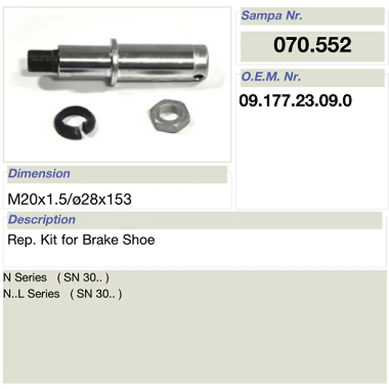 salsissimus et sex parts reparatione ornamentum pro bpw calceamentum fregit 09.177.23.09.0