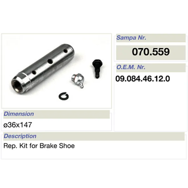 salsissimus et sex parts reparatione ornamentum pro bpw calceamentum fregit 09.084.46.12.0