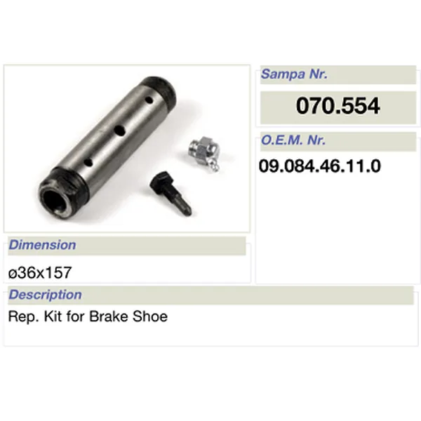 salsissimus et sex parts reparatione ornamentum pro bpw calceamentum fregit 09.084.46.11.0