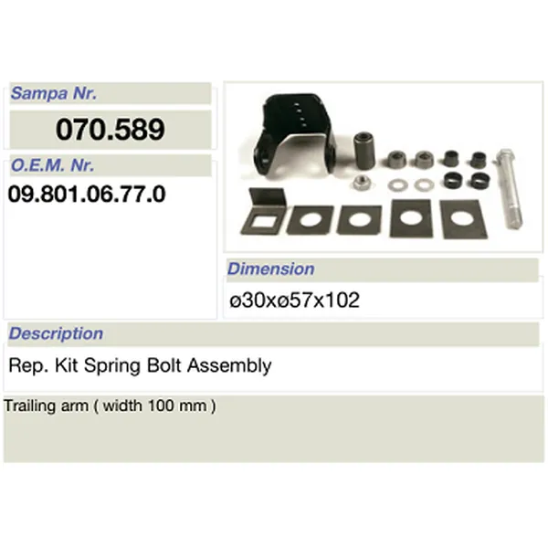 mat car- repair ornamentum pro bpw ver fulminis contionem 09.801.06.77.0