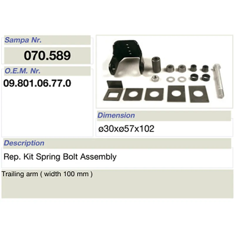 mat car- repair ornamentum pro bpw ver fulminis contionem 09.801.06.77.0