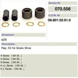 Truck and trailer parts- Repair kit for BPW brake shoe 09.801.02.91.0