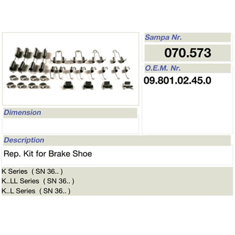 salsissimus et sex parts reparatione ornamentum pro bpw calceamentum fregit 09.801.02.45.0
