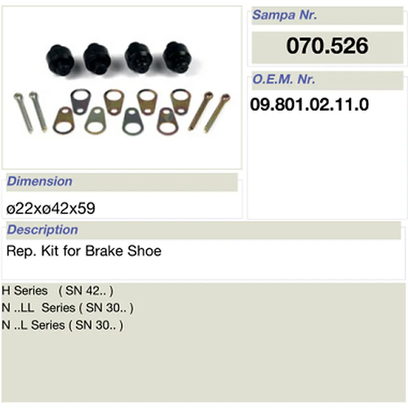 salsissimus et sex parts reparatione ornamentum pro bpw calceamentum fregit 09.801.02.11.0