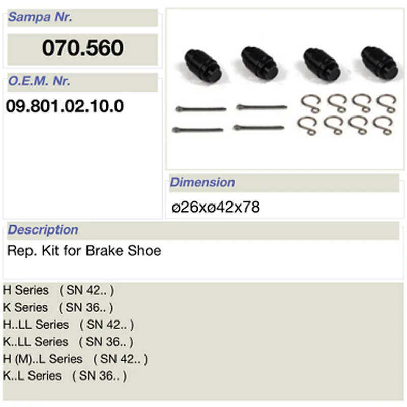 salsissimus et sex parts reparatione ornamentum pro bpw calceamentum fregit 09.801.02.10.0