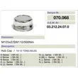 Mat Vehicle- Truck and trailer parts- Hub cap for BPW 12T