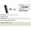 Mat Vehicle- Repair kit for BPW spring bolt assembly 05.857.00.03.0