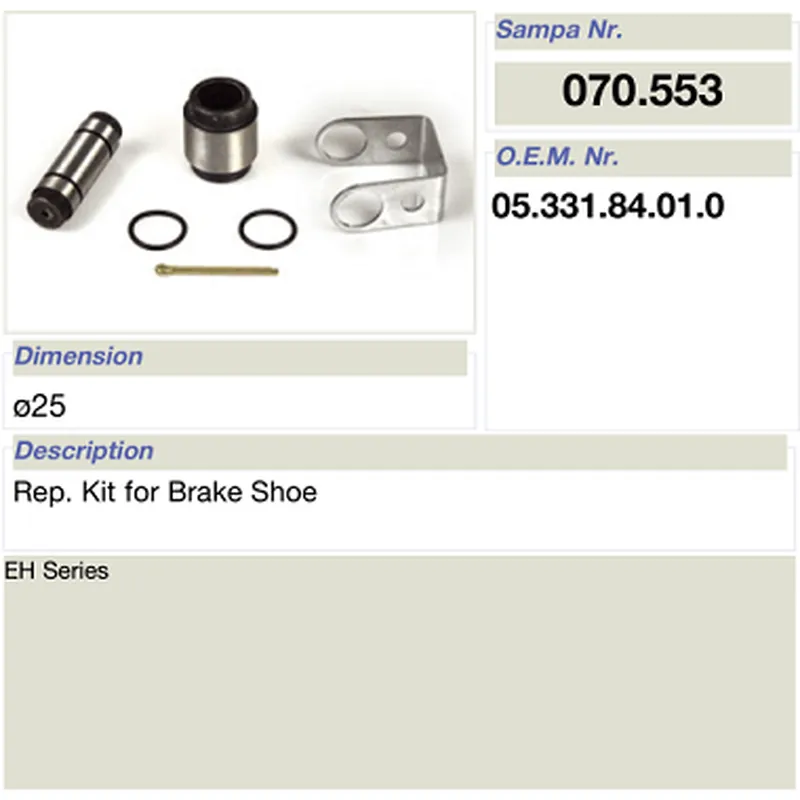 salsissimus et sex parts reparatione ornamentum pro bpw calceamentum fregit 05.331.84.01.0