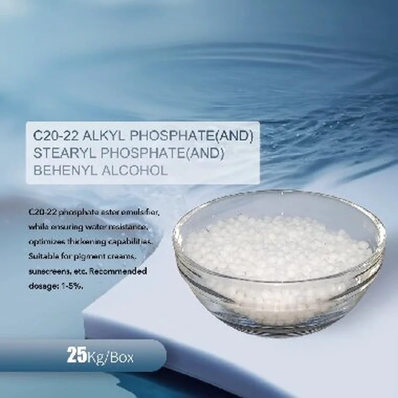Mat Vehicle- Chemical products-   C20-22 Alkyl Phosphate(and)Stearyl Phosphate(and)Behenyl Alcohol