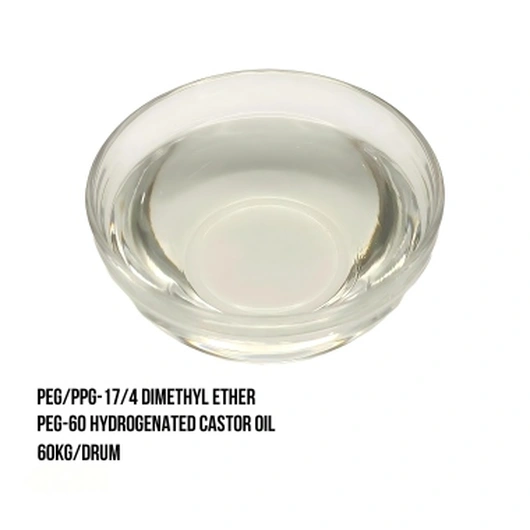 PEG/PPG-17/ 4 Dimethyl Ether &PEG-60 Hydrogenated Castor Oil
