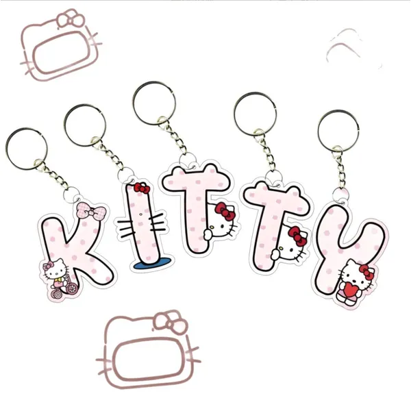 Letter keychain