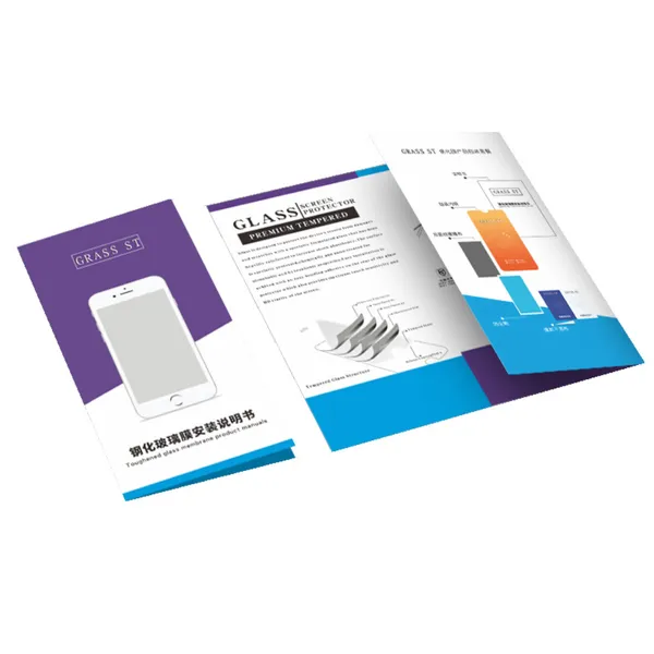 Customized three-fold pages
