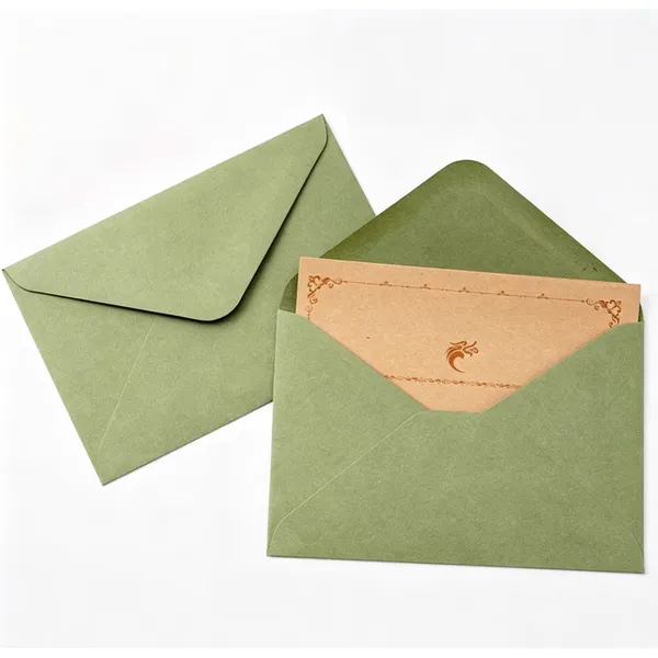 Customized envelope greeting cards