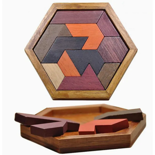 Wooden jigsaw puzzle 7cm 