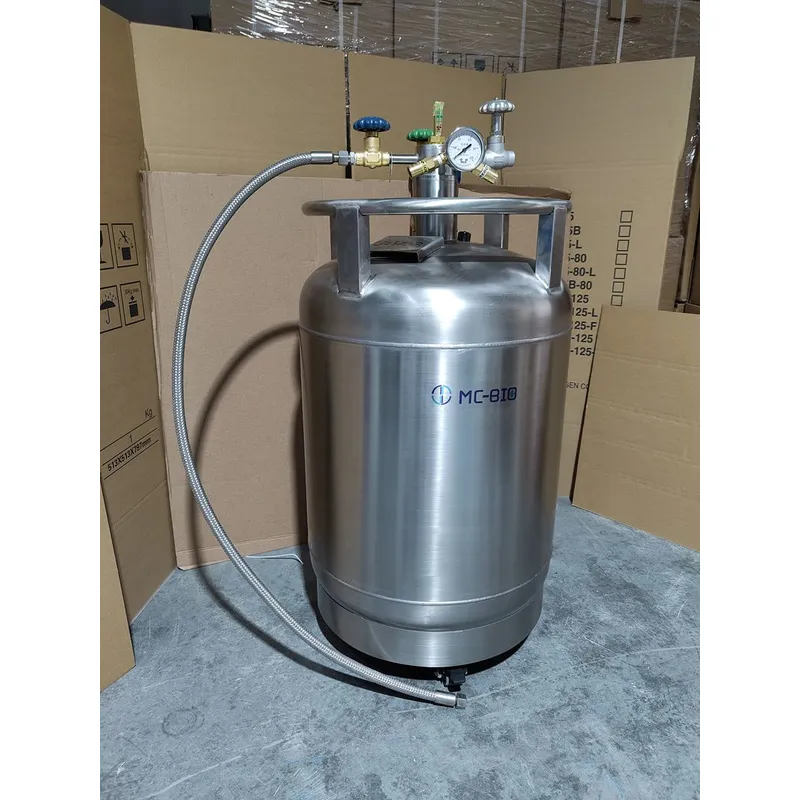 MC-BIO | liquid nitrogen transfer device, cryo pressure, 230L dewar