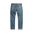 Washed Vintage Blue Jeans | Distressed Denim for a Classic Look