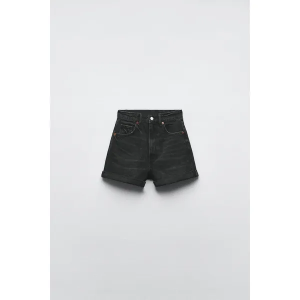 High Waist Loose Denim Shorts | Comfort Fit Casual Shorts