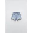 High Waist Denim Shorts - Light Blue | Trendy and Comfortable