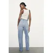 Light Blue Wide-Leg High-Rise Jeans | Long and Stylish