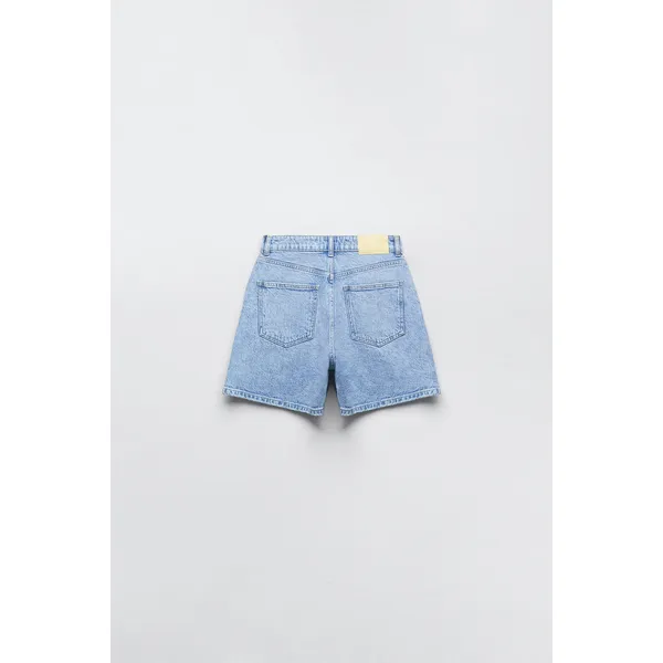 High-Rise Relaxed Fit Denim Shorts | Comfortable and Stylish