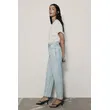 High Waist Loose Comfort Fit Denim Trousers - Light Blue | Stylish and Comfortable