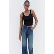 Blue High Rise Flared Jeans | Stylish and Flattering