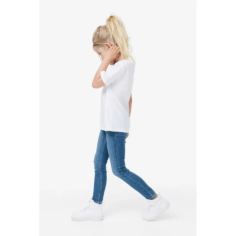 Girls’ Blue Skinny Jeans | Trendy and Comfortable Denim