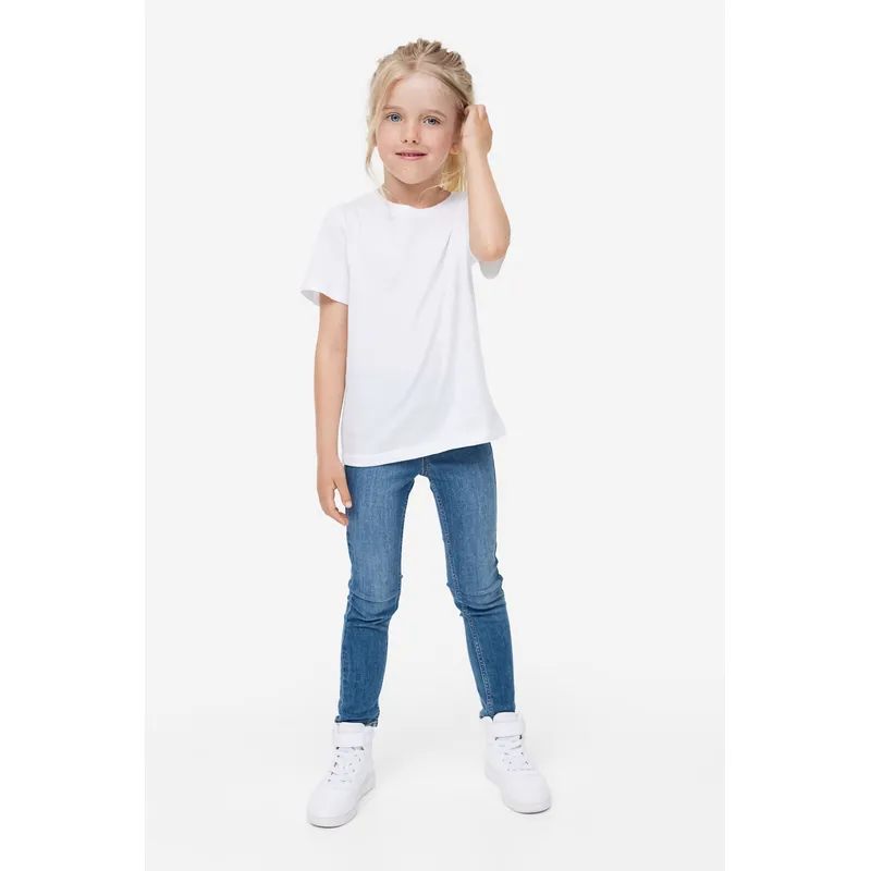 Girls’ Blue Skinny Jeans | Trendy and Comfortable Denim