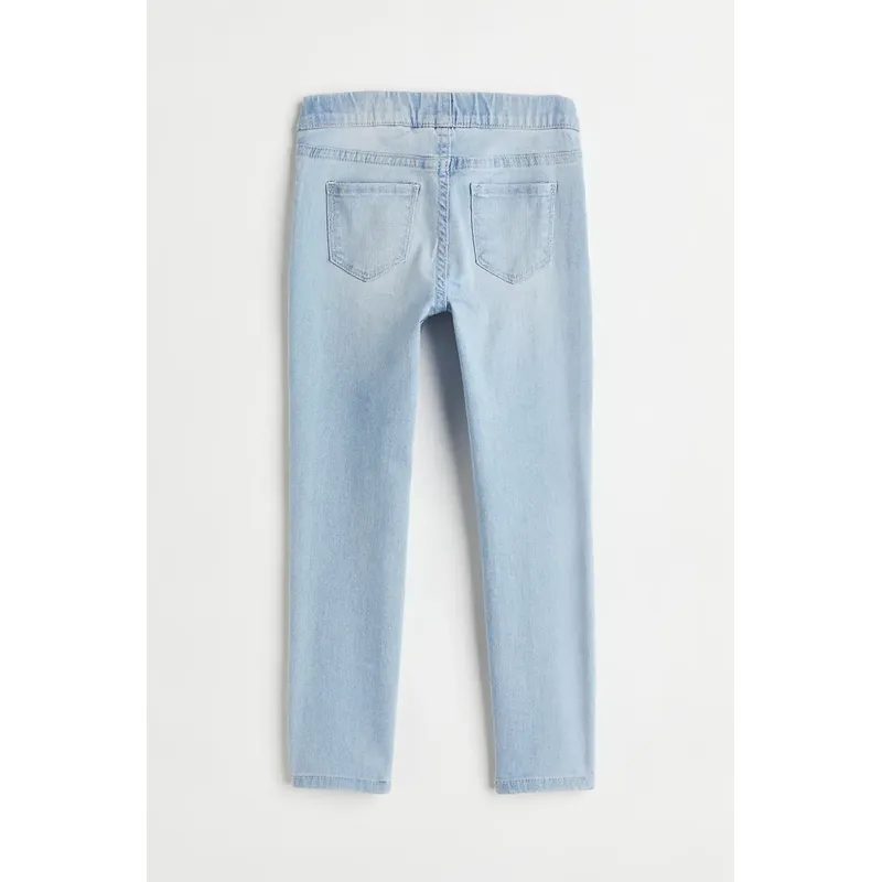 Toddler Cute Jeans | Sky Blue Slightly Loose | Comfortable and Adorable
