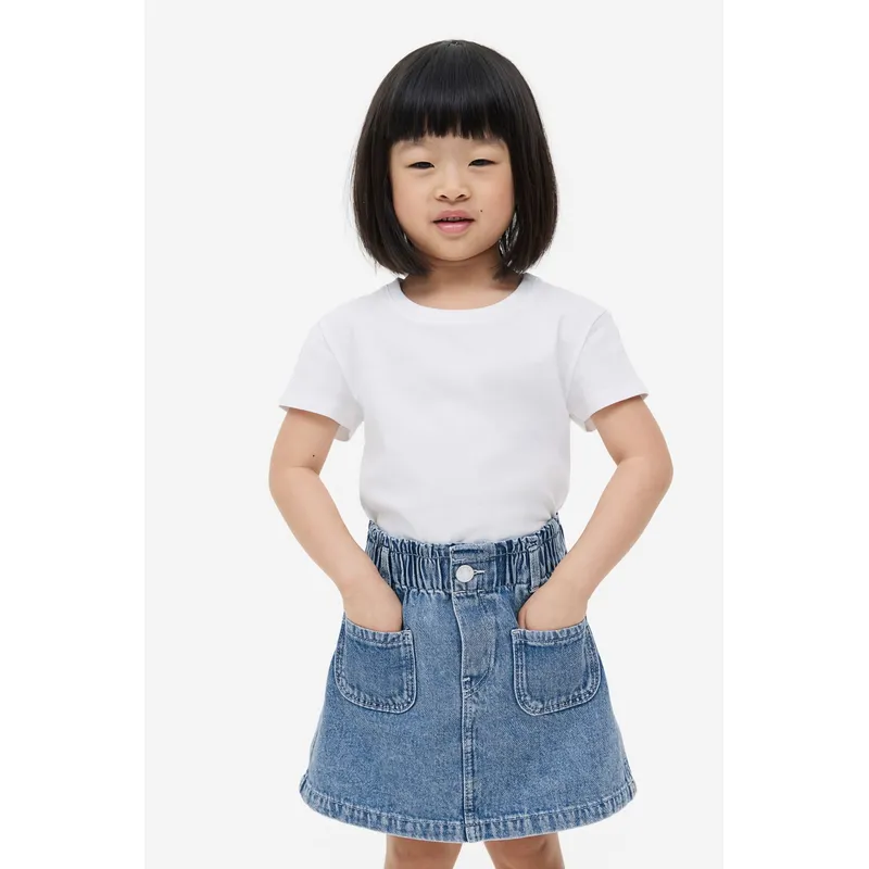 Girls’ Blue Denim Skirt | Stylish and Versatile