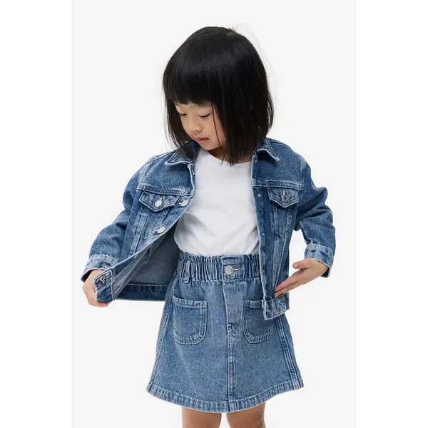 Girls’ Blue Denim Skirt | Stylish and Versatile