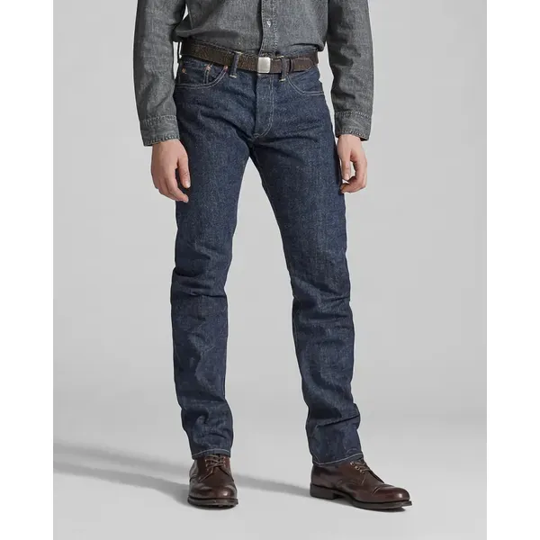 Low-Rise Straight-Leg Selvedge Jeans | Classic and Timeless