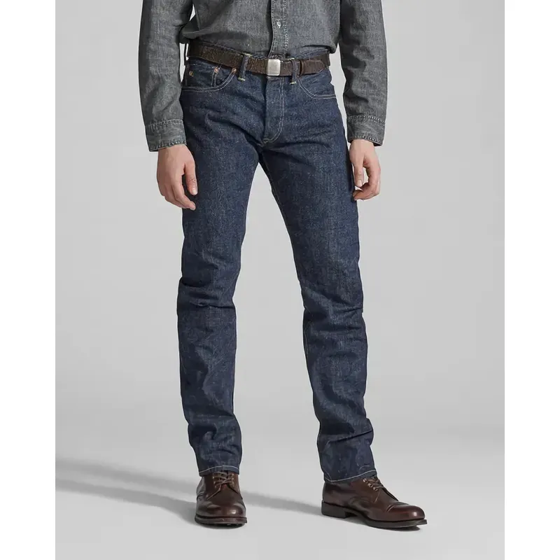 Low-Rise Straight-Leg Selvedge Jeans | Classic and Timeless