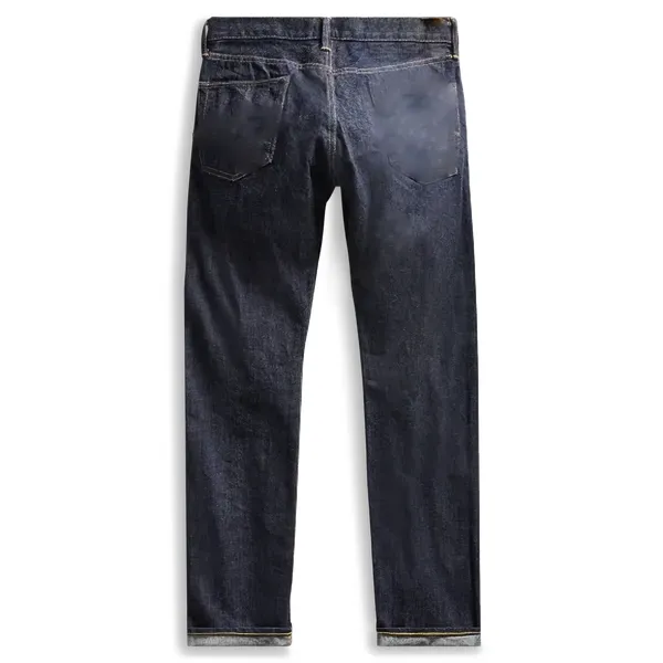 Low-Rise Straight-Leg Selvedge Jeans | Classic and Timeless