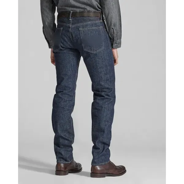 Low-Rise Straight-Leg Selvedge Jeans | Classic and Timeless
