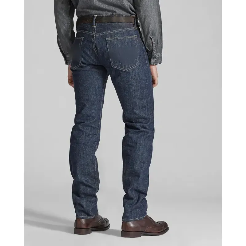Low-Rise Straight-Leg Selvedge Jeans | Classic and Timeless