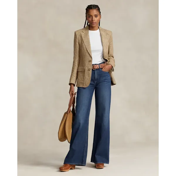 Ladies High Waist Wide Leg Jeans | Trendy and Comfortable