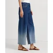 Gradient Cropped High-Rise Wide-Leg Jeans | Bold and Fashionable