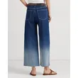Gradient Cropped High-Rise Wide-Leg Jeans | Bold and Fashionable