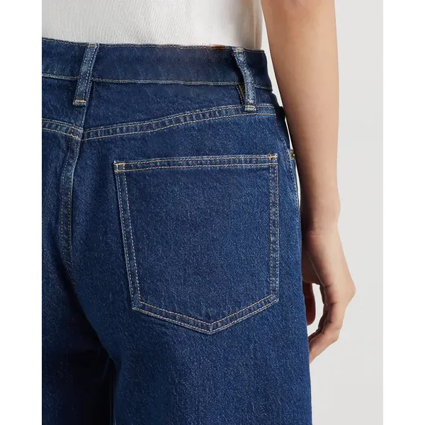 Gradient Cropped High-Rise Wide-Leg Jeans | Bold and Fashionable